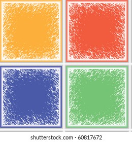 grunge ceramic seamless texture, abstract pattern; vector art illustration