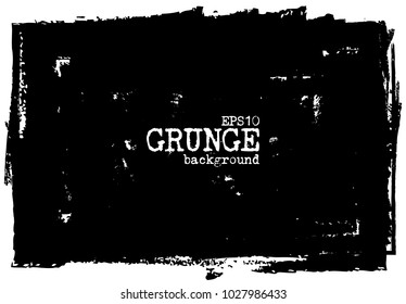 Grunge chalkboard background . Vector .
