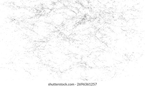 Textura da linha de arranhão caótica Grunge. Sobreposição aleatória abstrata de poeira arranhada com traços dispersos. Fundo angustiado vintage para design.
