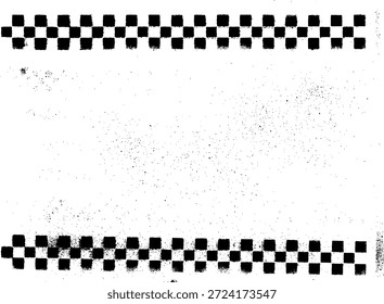 Vetor de Fundo da Linha de Aviso Verificada do Grunge