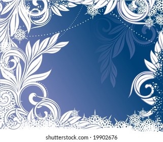 Grunge christmas background