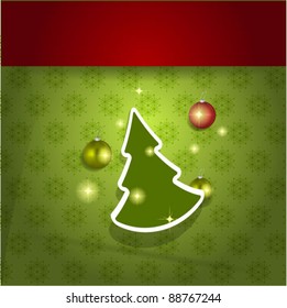 Grunge Christmas background