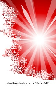 Grunge christmas background. Vector illustration.
