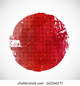 Grunge circle