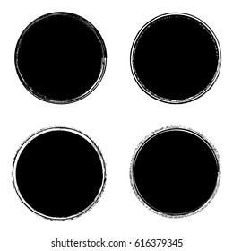Grunge circle .