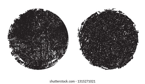 Grunge circle frame