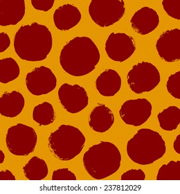Grunge circle pattern