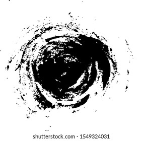 Grunge Circle Round Dot Distressed Paint Background