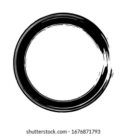 circulo grueso, forma redondeada gruesa, pancarta gruesa, ilustración vectorial