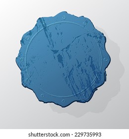 Grunge circle stamp background textures, Vector background EPS 10