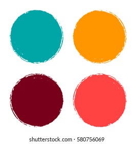 Grunge circle vector illustration eps 10.