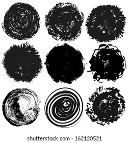Grunge circles