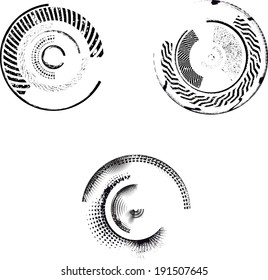 grunge circles