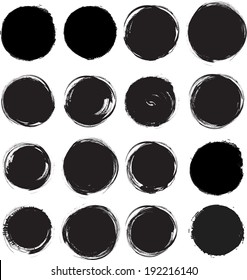 Grunge circles