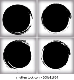 Grunge circles