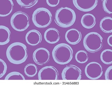 Grunge circles background.Grunge circles pattern.Vector illustration.