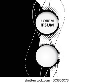 Grunge circles background.Retro background design.