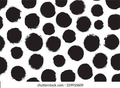 Grunge circles pattern.Abstract circles background,Vector illustration.