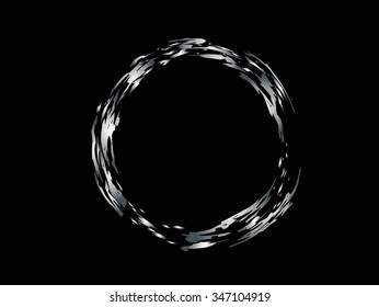 Grunge circles texture.Grunge frames.Vector illustration.