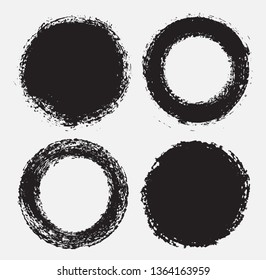 Grunge circles,round shapes. 