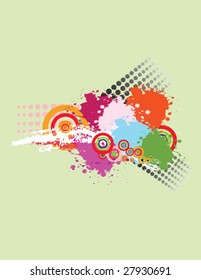 grunge color background