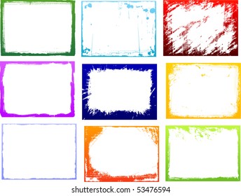Grunge color backgrounds