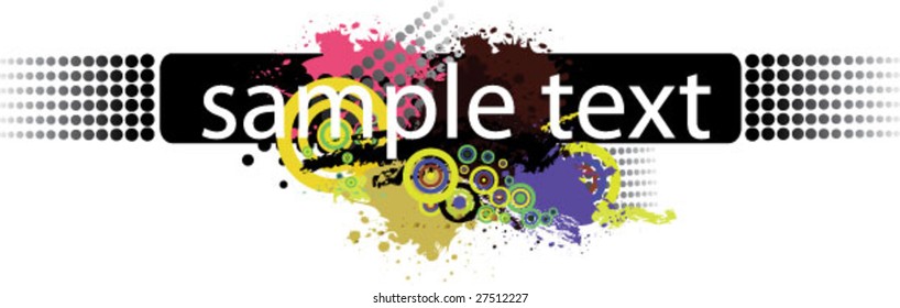 grunge color design
