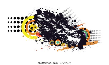 grunge color design