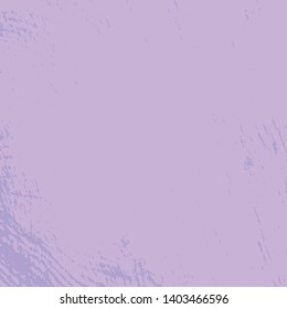 Grunge Color Lilac Background. Distress Dirty Texture. Empty Design Template. EPS10 vector