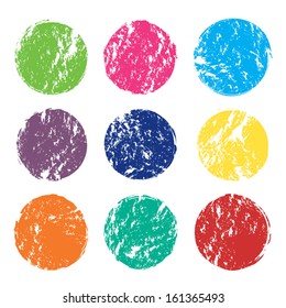 Grunge color spots