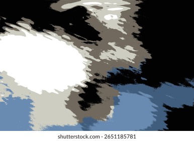 Grunge, padrão vetorial de cores. Exemplos de ilustrações abstratas 