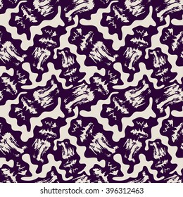 grunge colored graffiti seamless pattern