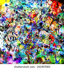 Grunge colorful background