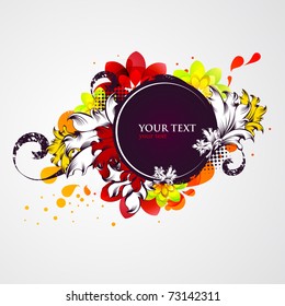 Grunge colorful  banner