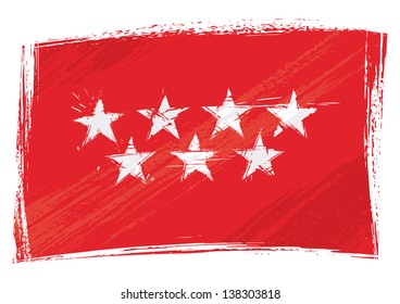 Bandera de la Comunidad Grunge de Madrid