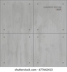 Grunge concrete pattern and texture for background. Vector illustration.