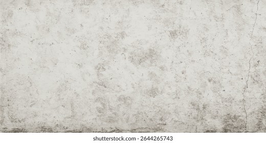 Uma parede de concreto grunge com uma textura de superfície branca velha, áspera e suja, perfeita para um pano de fundo envelhecido ou vintage	