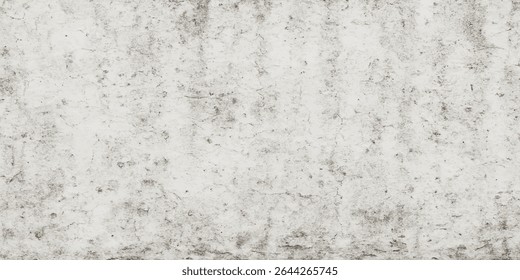Uma parede de concreto grunge com uma textura de superfície branca velha, áspera e suja, perfeita para um pano de fundo envelhecido ou vintage	
