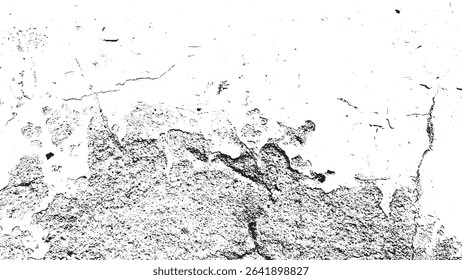 Grunge concrete wall texture background, Dirty grunge overlay for design, High contrast concrete texture pattern, Black and white distressed wall texture, Old rough cement surface background,