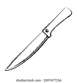 grunge cooking knife kitchen utensil to cut