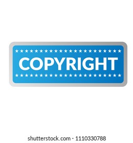 grunge copyright stamp 