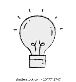 grunge creative light bulb idea invention