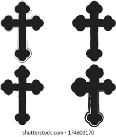 grunge cross 