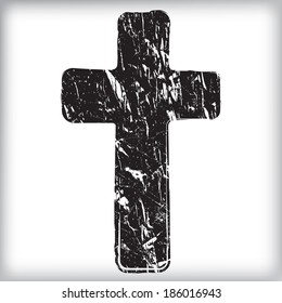 grunge cross 