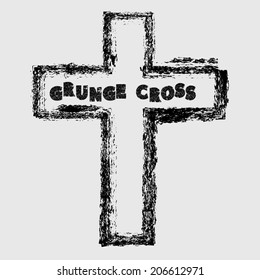 grunge cross 