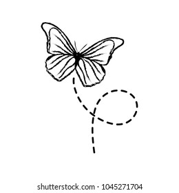 grunge cute butterfly  