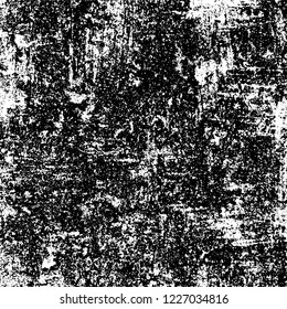 Grunge dark black and white pattern of cracks and scuffs