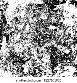 Grunge dark black and white pattern of cracks and scuffs
