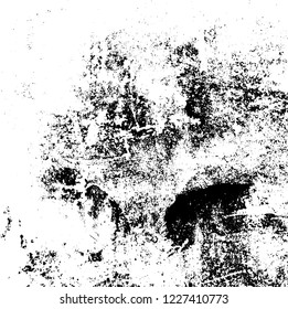 Grunge dark black and white pattern of cracks and scuffs