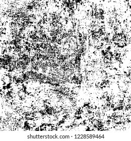 Grunge dark black and white pattern of cracks and scuffs